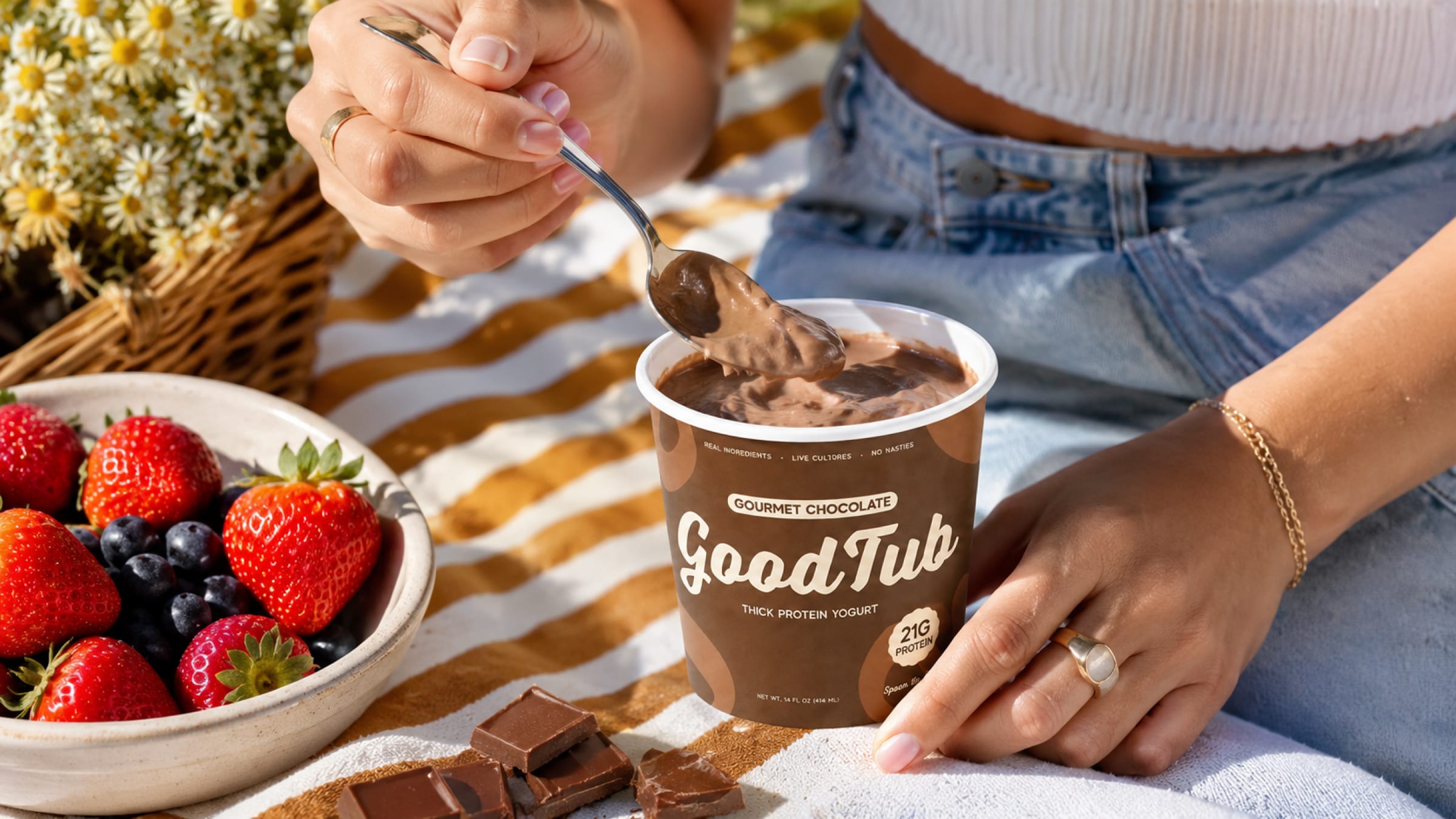 The full GoodTub identity laid out.