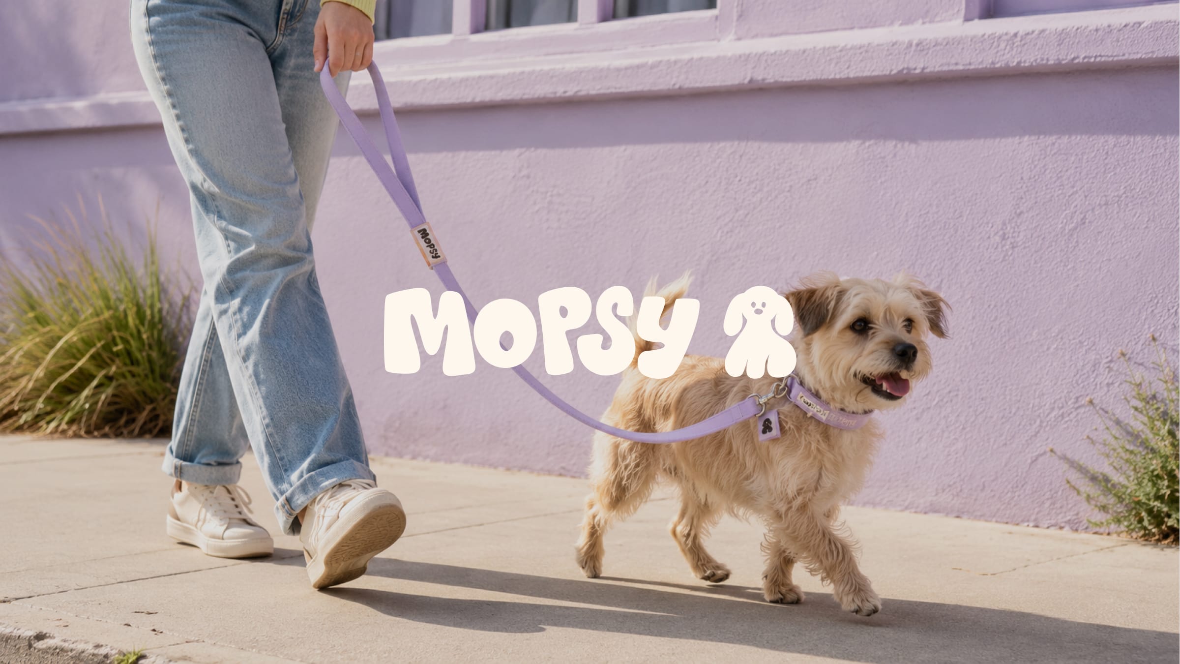 The Mopsy brand world — products and identity.